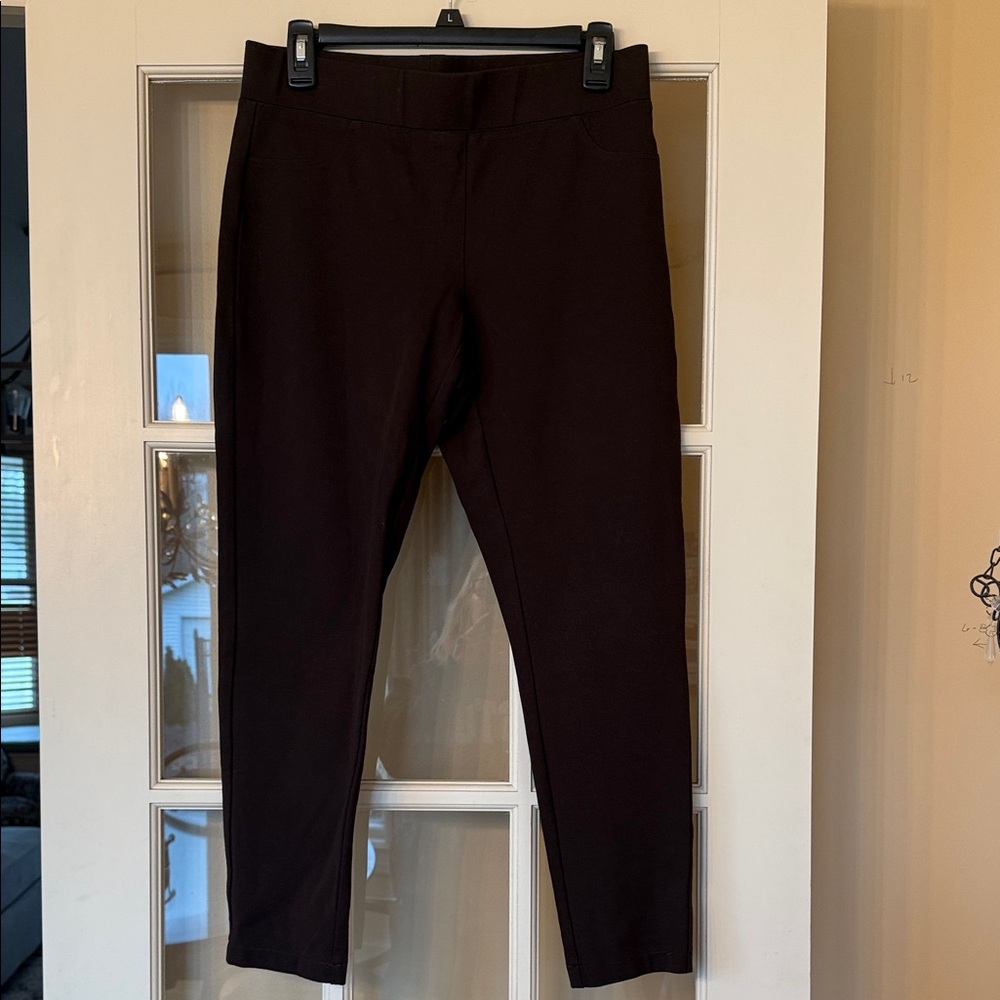NWOT Elliot Lauren Brown pant- leggings size Medium